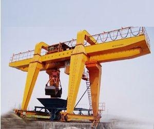 5t、10t雙梁抓斗門式起重機